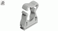 Abrazadera PVC "U" M20 c-base + cierre